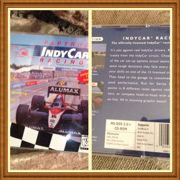 IndyCar Racing Game CD-Rom Only #AAU-AM-RG-100-08-2